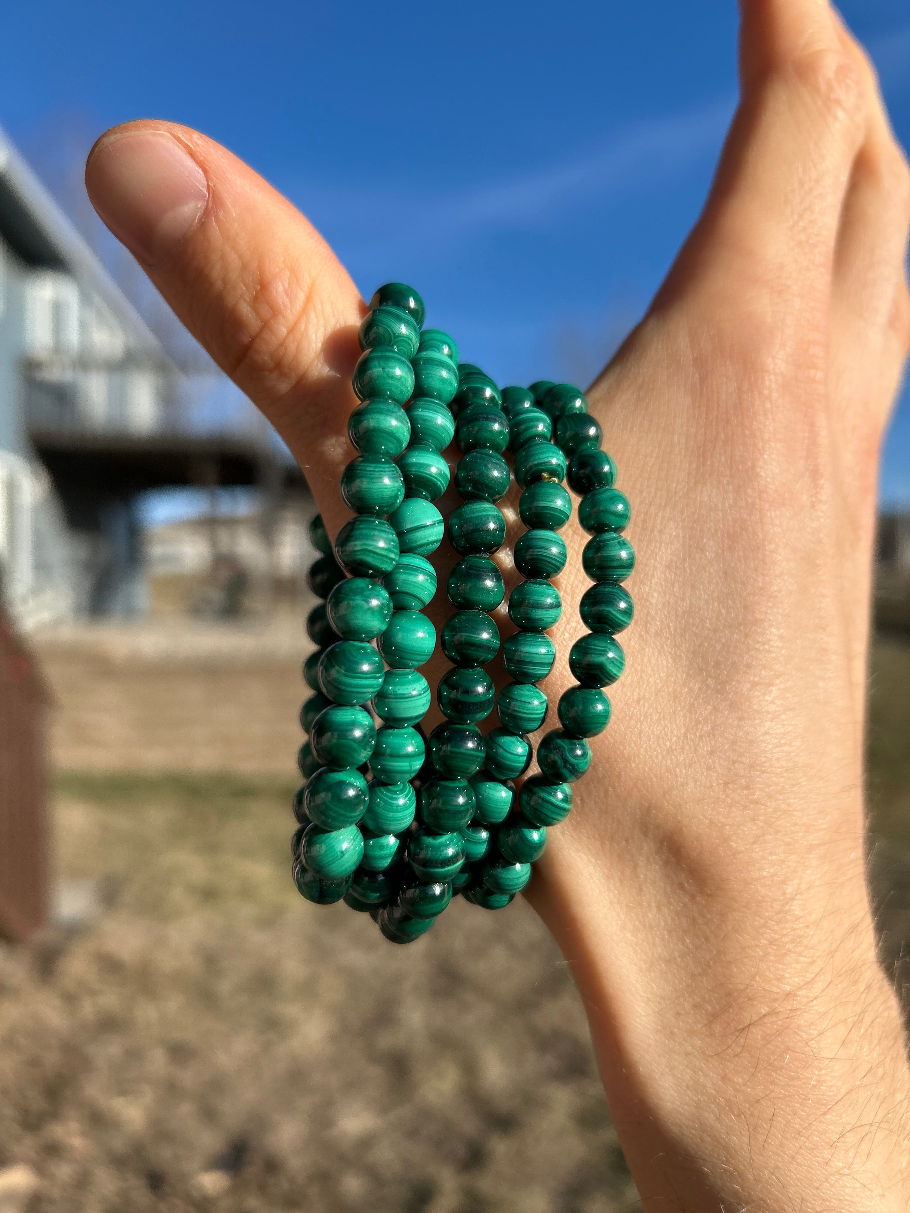 Authentic Malachite Bracelet (Small)