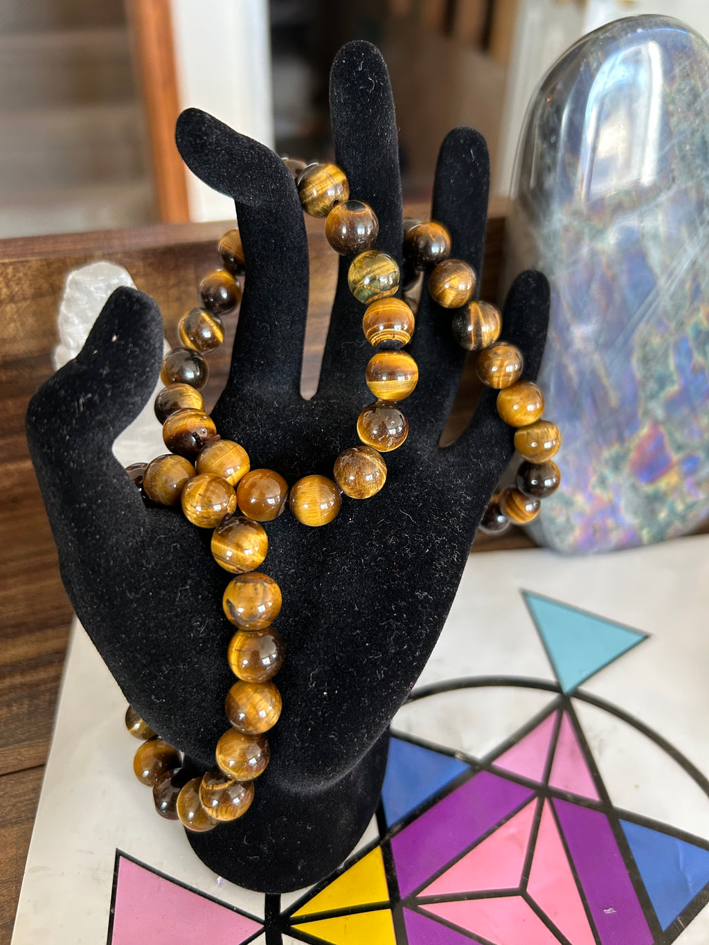 Flashy Tigers Eye Crystal Bracelet