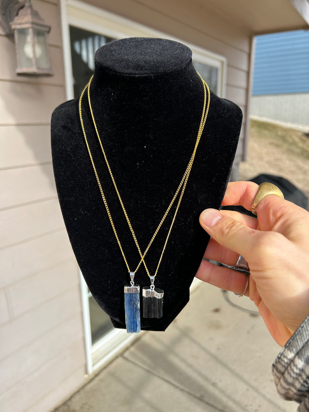 Authentic Black Tourmaline Protective Necklace