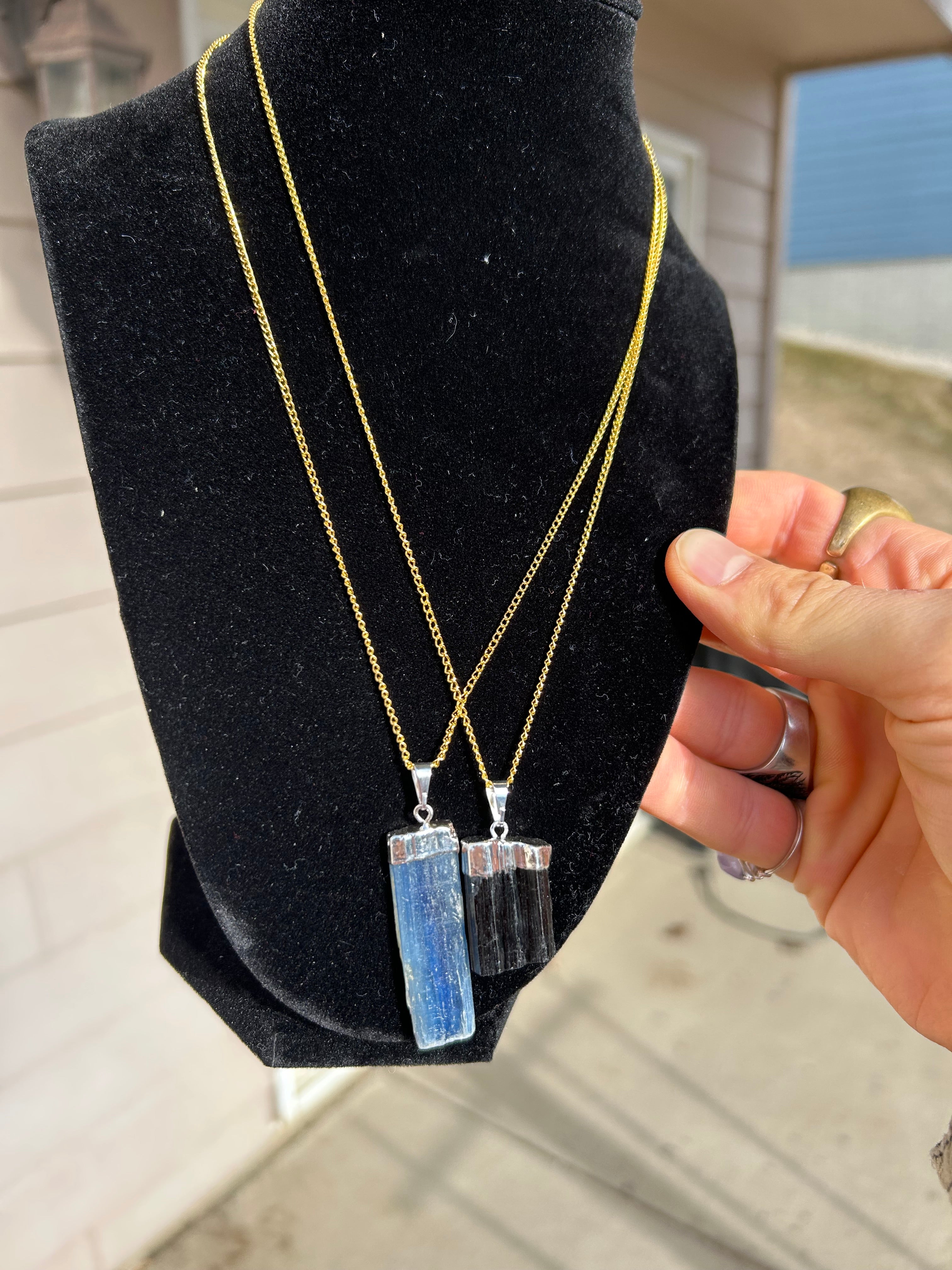 Authentic Black Tourmaline Protective Necklace