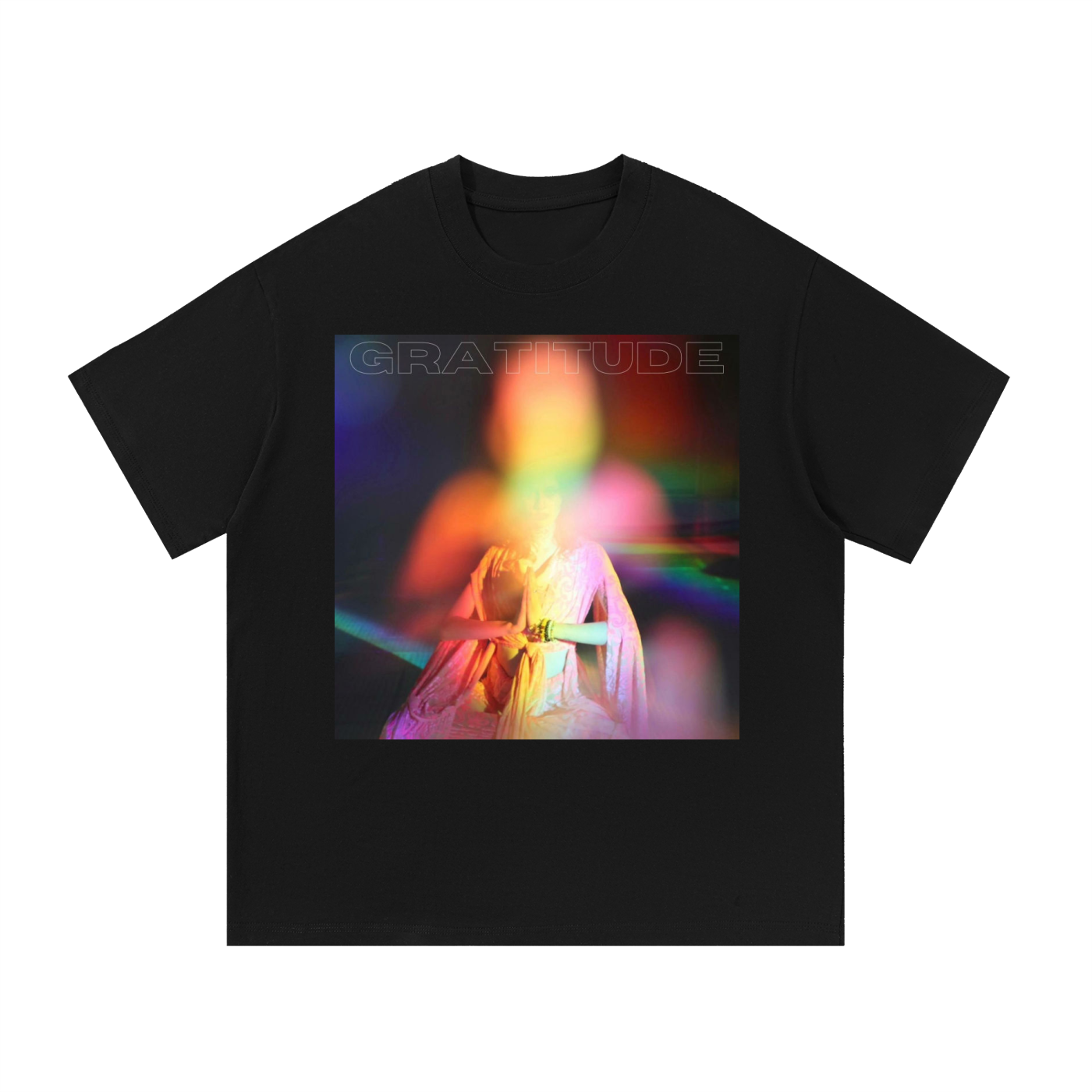 Soft,Cotton,GRATITUDE,Tee