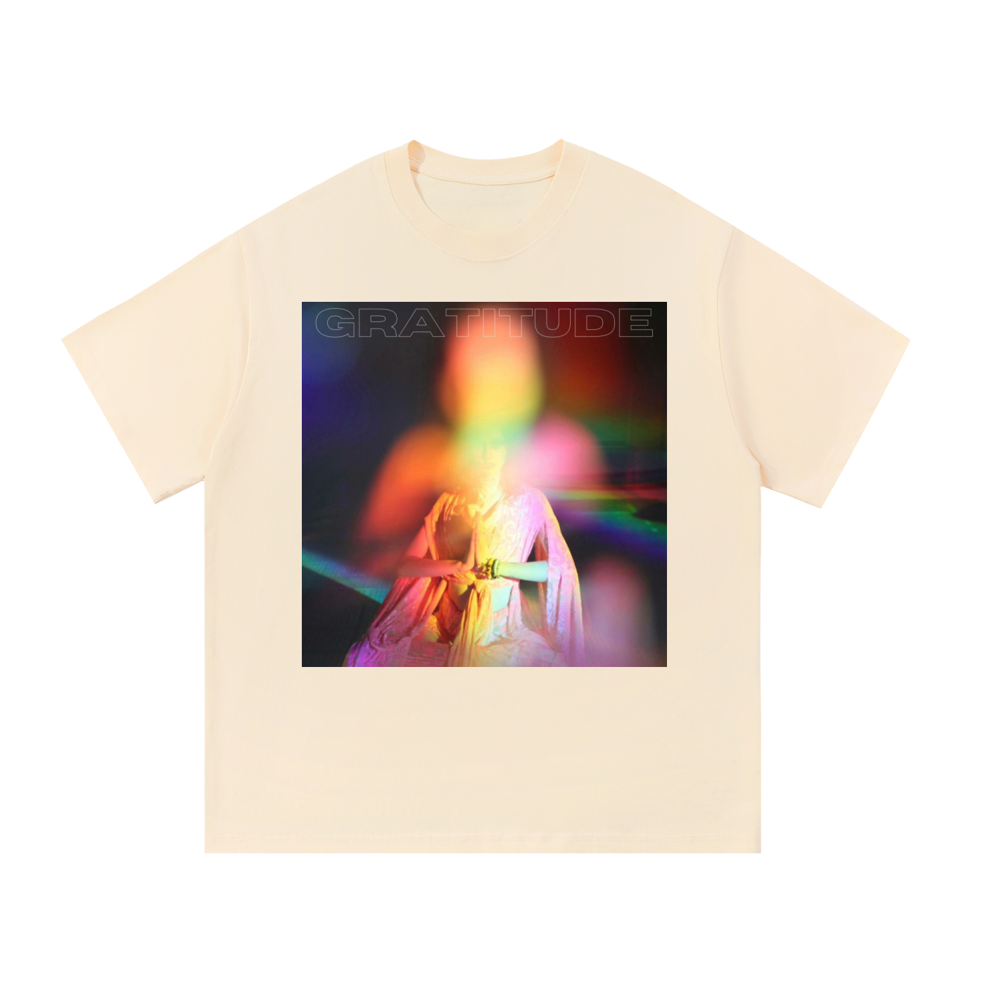 Soft,Cotton,GRATITUDE,Tee