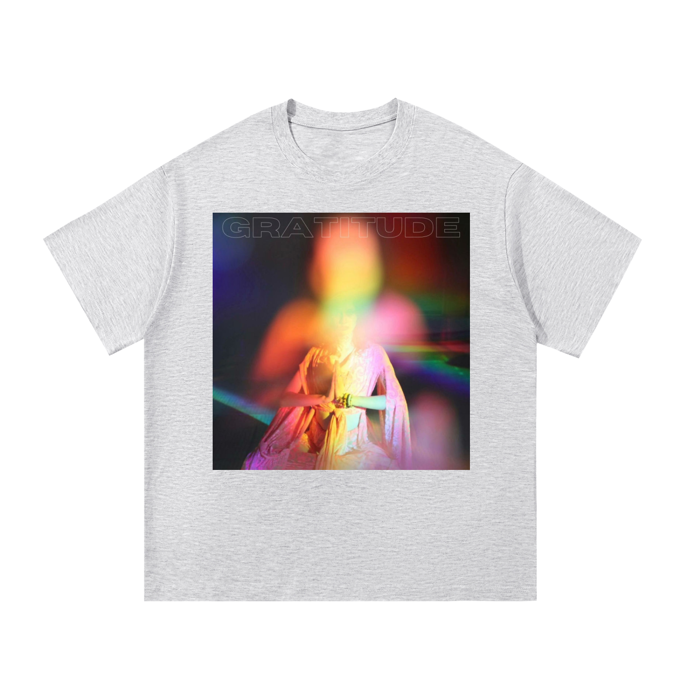 Soft,Cotton,GRATITUDE,Tee