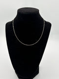 .925 Sterling Silver Small Snake Chain 18in