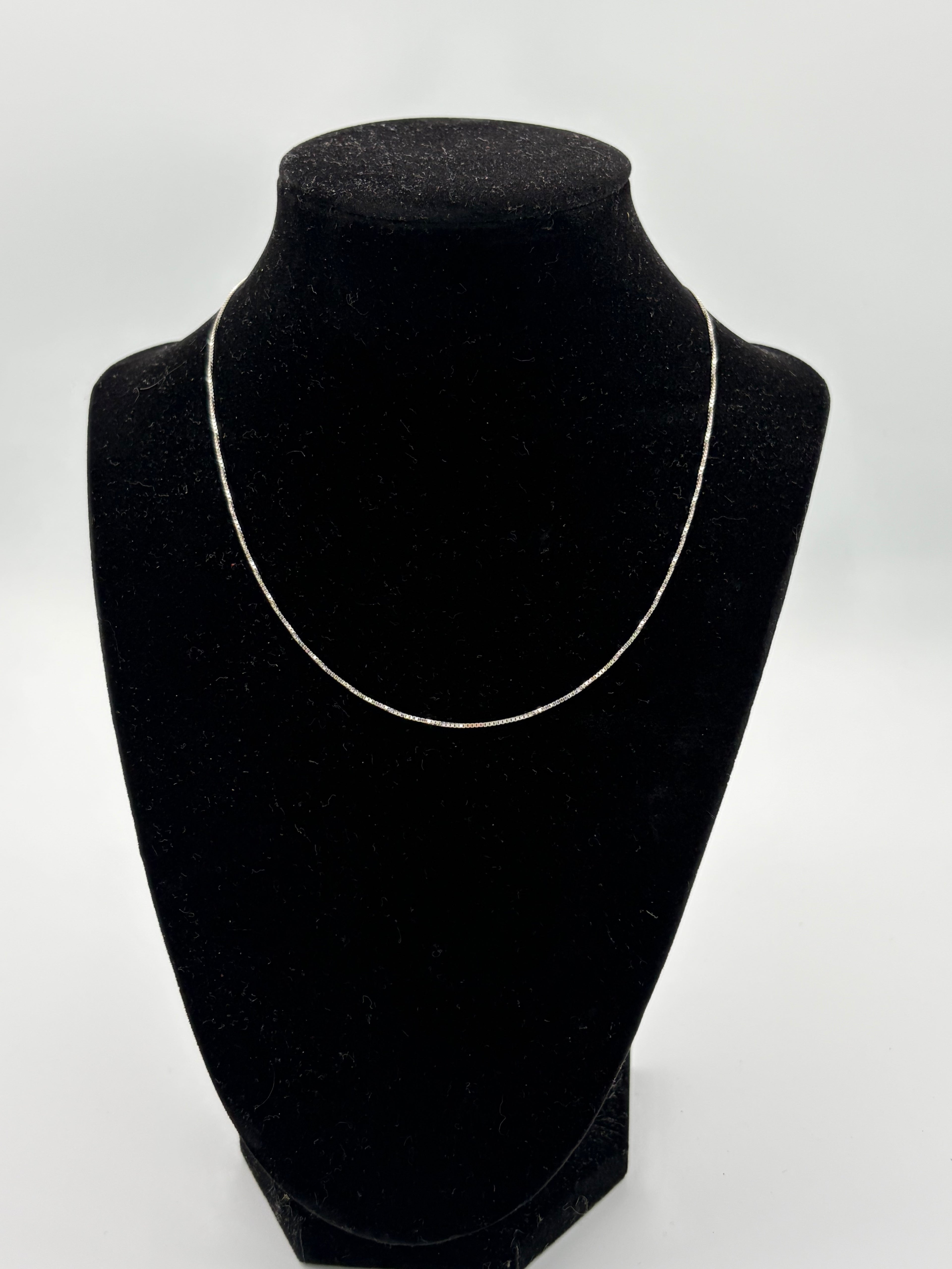 .925 Sterling Silver Small Snake Chain 18in