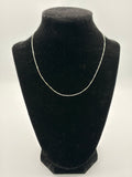 .925 Sterling Box Chain 16in