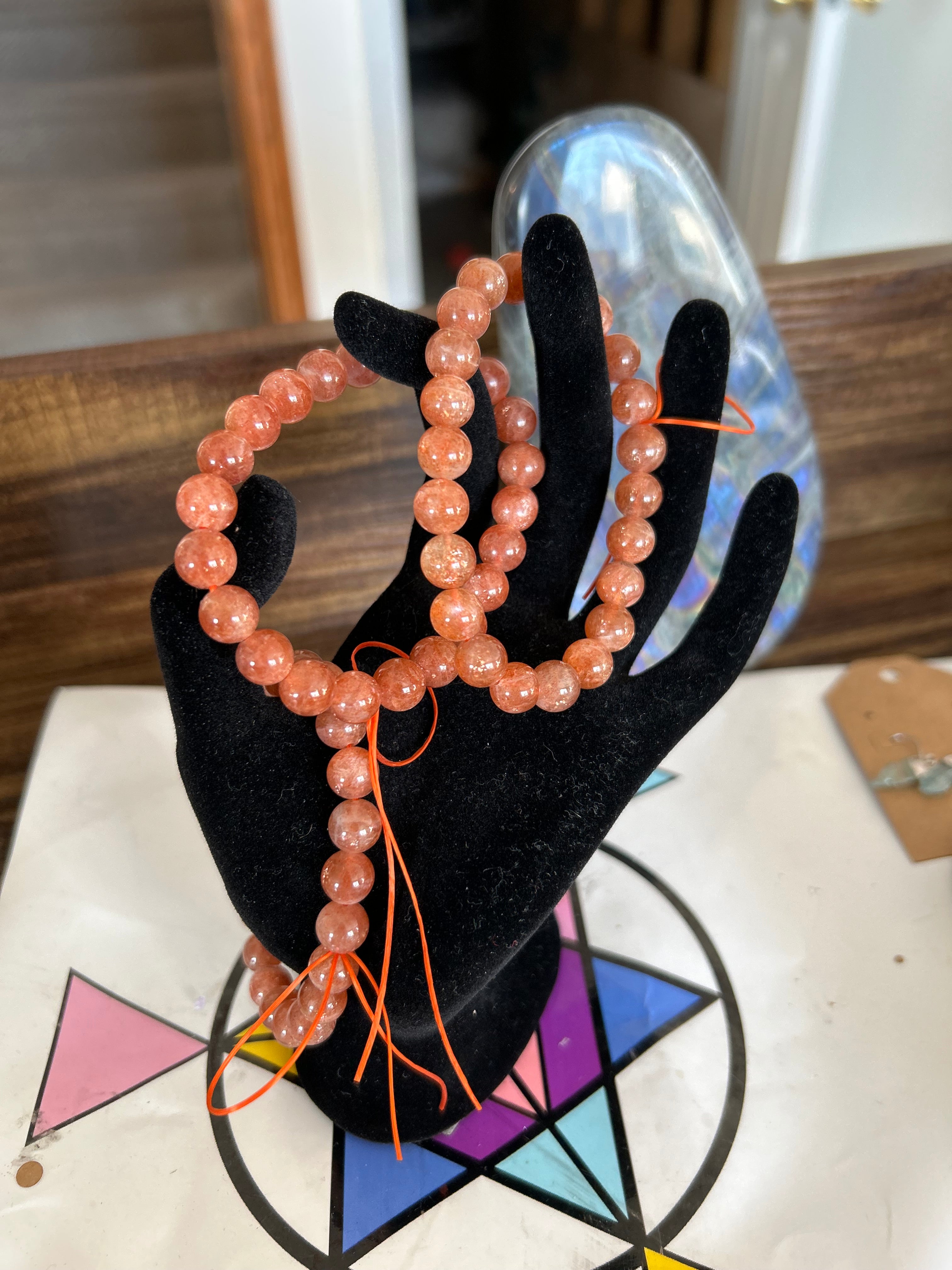 DAZZLING Confetti Sunstone Bracelet (Small Size)