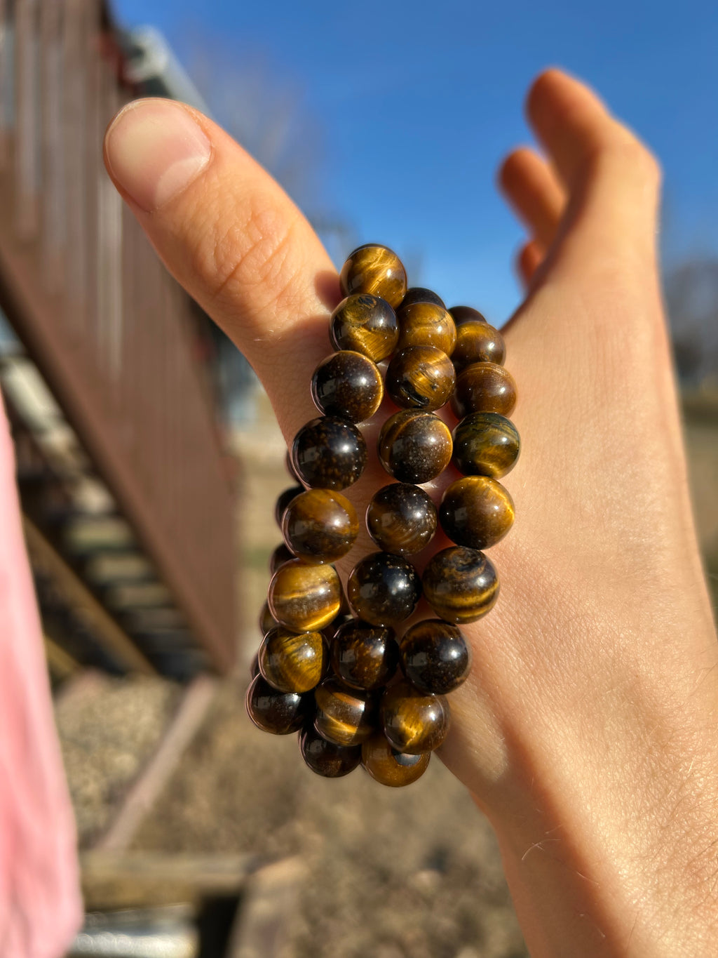 Flashy Tigers Eye Crystal Bracelet