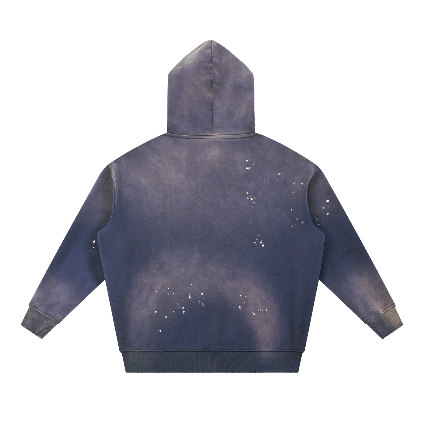 Axolotl Vintage Washed Frayed Fleece Hoodie