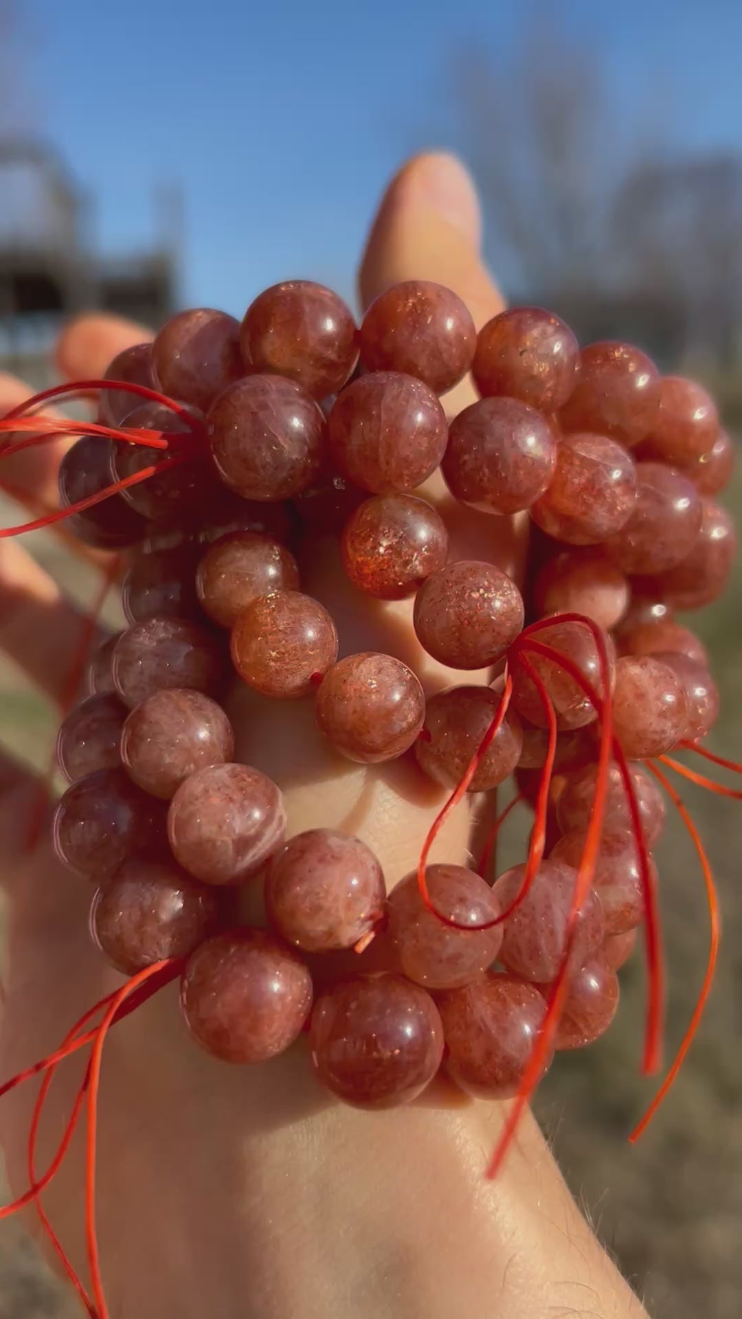 DAZZLING Confetti Sunstone Bracelet (Large Size)