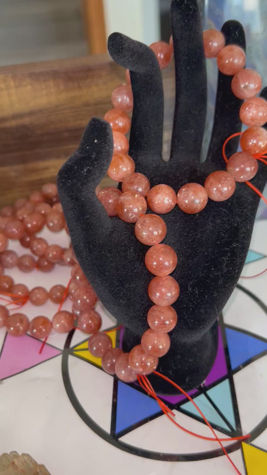 DAZZLING Confetti Sunstone Bracelet (Large Size)