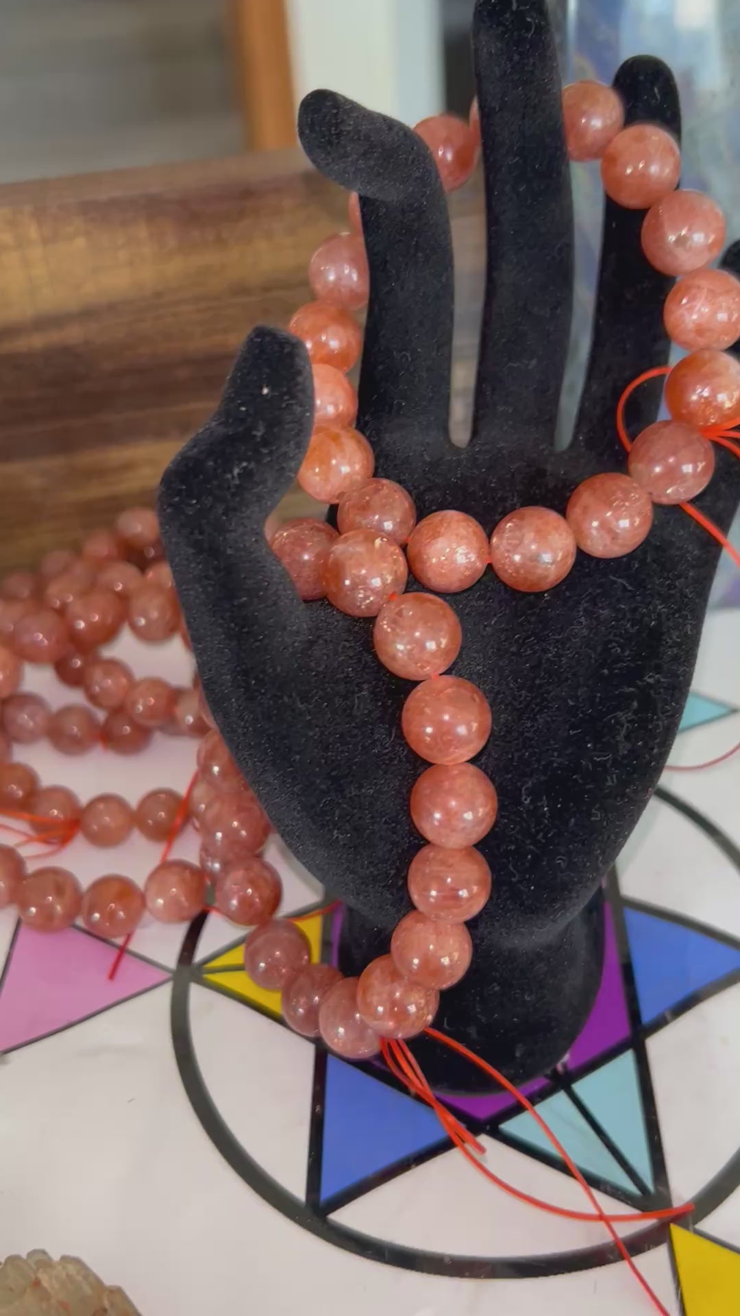 DAZZLING Confetti Sunstone Bracelet (Large Size)