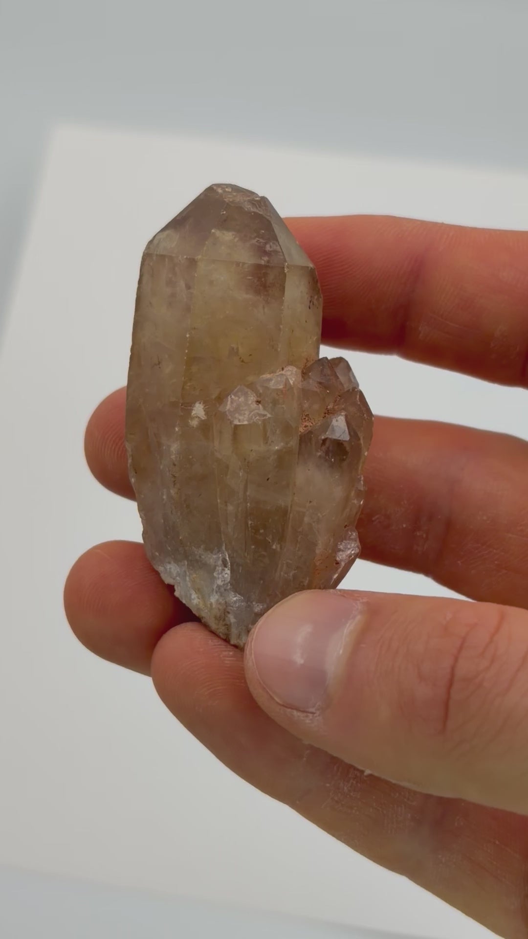 Authentic Kundalini Citrine Specimen D192 “Frozen”