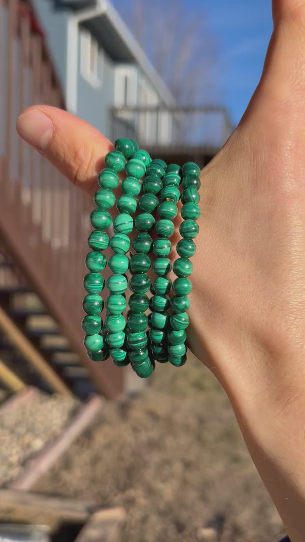 Authentic Malachite Bracelet (Small)