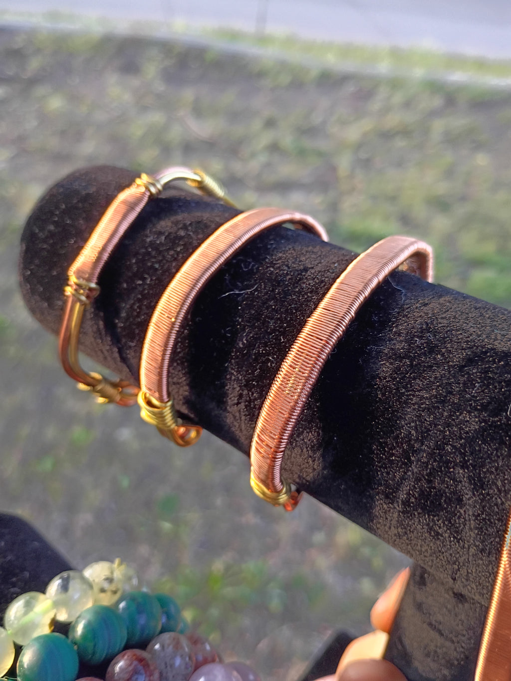 Hand-Made Copper-Brass Bracelet